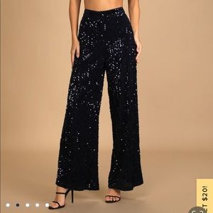 Sequin pants